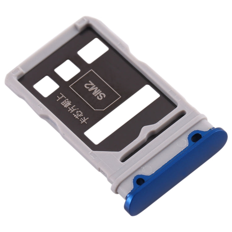 Blue SIM Card Tray for Huawei Honor V30 Pro / Honor V30 - Replacement Part, Fully Compatible
