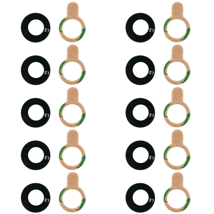 Original Back Camera Lens for Huawei Honor 8S / Play 3e - 10pcs Replacement Lens Set
