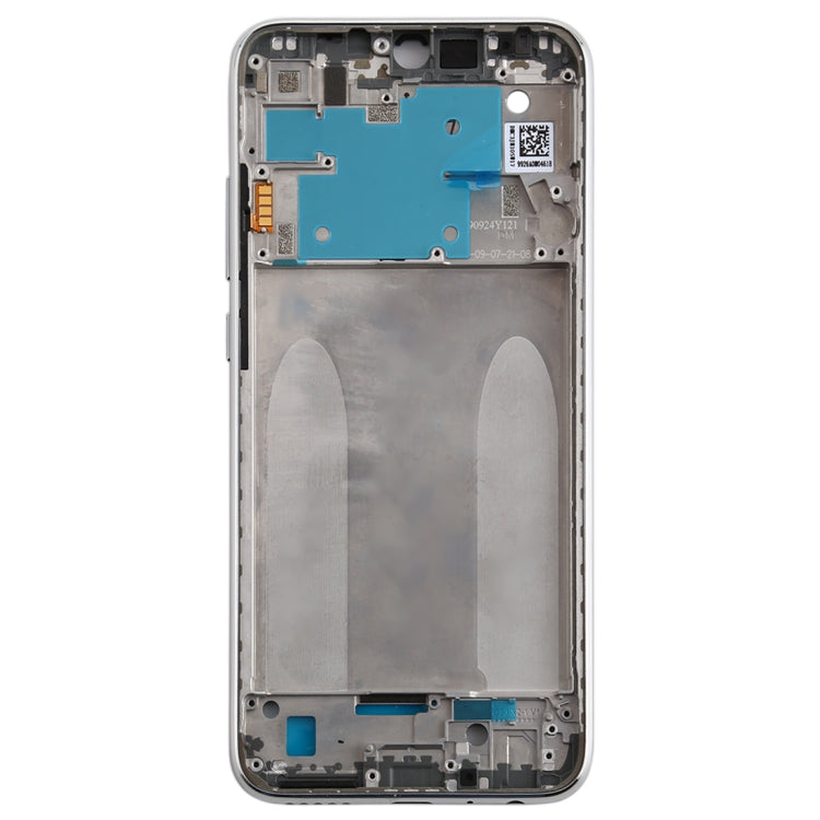 Xiaomi Redmi Note 8 Front Housing LCD Frame Bezel Plate Replacement - Silver, Quality Checked