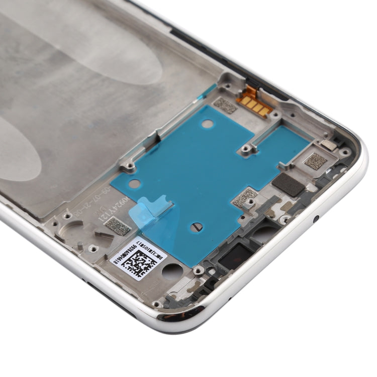 Xiaomi Redmi Note 8 Front Housing LCD Frame Bezel Plate Replacement - Silver, Quality Checked