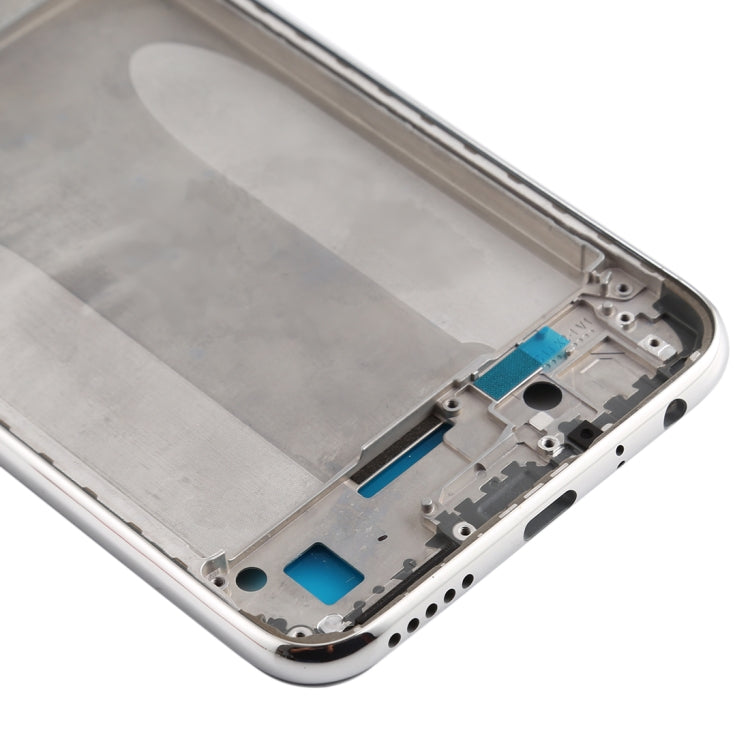 Xiaomi Redmi Note 8 Front Housing LCD Frame Bezel Plate Replacement - Silver, Quality Checked