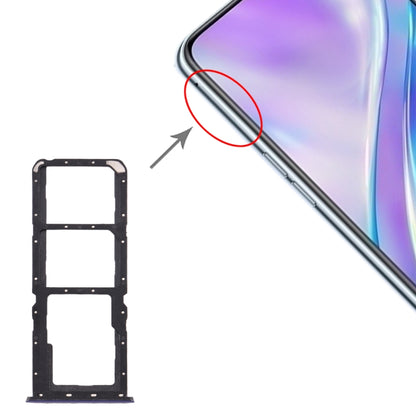 OPPO Realme X2 SIM Card Tray + Micro SD Card Tray Replacement (Purple) - Compatible & Fully Functional