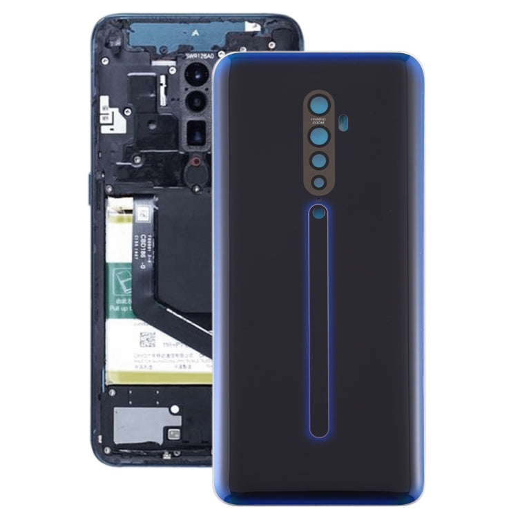 OPPO Reno2 Black Back Cover Replacement - New, Fully Compatible, Professional Installation Recommended
