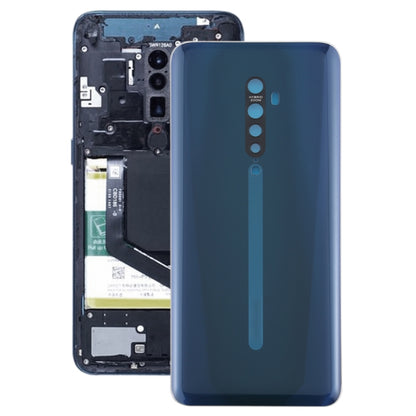 Dark Blue Back Cover Replacement for OPPO Reno2 - Professional Installation Recommended, Quality Checked