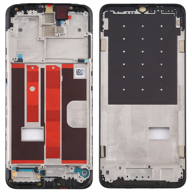 OPPO A11 Front Housing LCD Frame Bezel Plate Replacement (Black) - Restore Your Device's Look