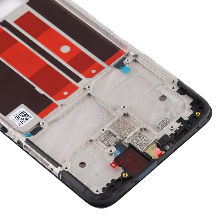 OPPO A11 Front Housing LCD Frame Bezel Plate Replacement (Black) - Restore Your Device's Look