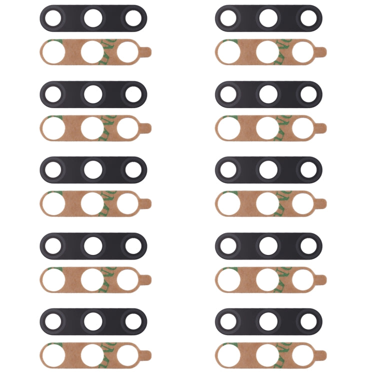 Replacement Back Camera Lens for Huawei P40 Lite E / Enjoy 10 - 10pcs Set