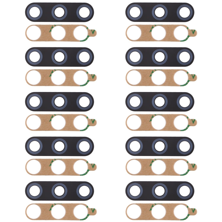 Replacement Back Camera Lens for Huawei Enjoy 10e - 10pcs Set, Professionally Tested & Compatible
