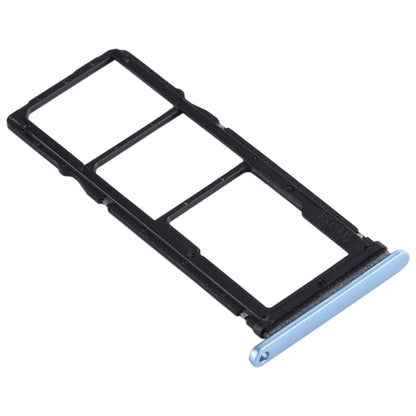 SIM Card Tray Set (Dual SIM + Micro SD) for Huawei Enjoy 10 / Honor Play 3 - Blue Replacement Part