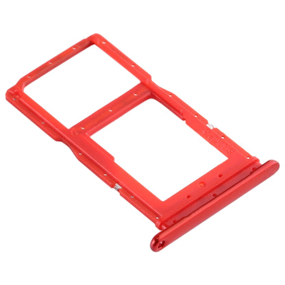 SIM Card Tray & Micro SD Card Tray for Huawei Enjoy 10 Plus - Replacement Part (Red)
