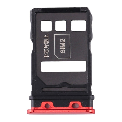 SIM Card Tray for Honor V30 Pro / Honor V30 - Replacement SIM Card Tray (Red) - Compatible & Checked