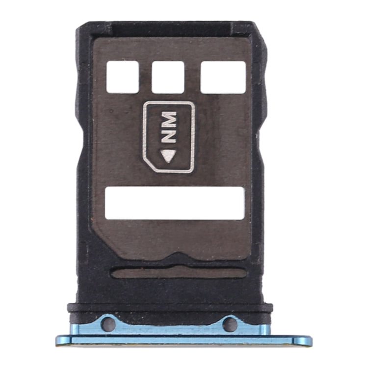 Huawei Mate 30 SIM & NM Card Tray Replacement (Blue) - Fully Compatible, Checked Condition