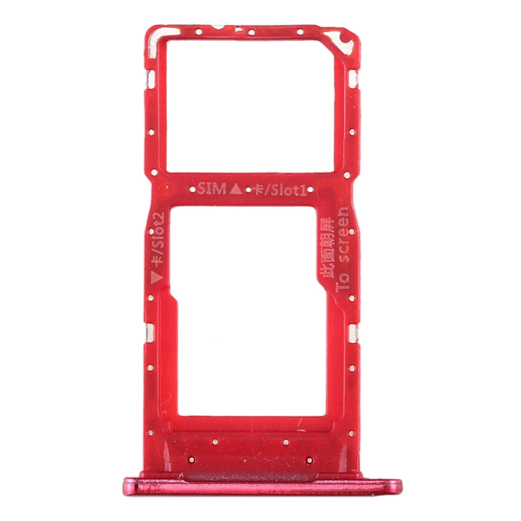 Huawei Enjoy 9s SIM Card Tray + Micro SD Card Tray Replacement (Red) - Fully Compatible & Tested