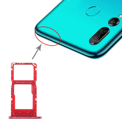 Huawei Enjoy 9s SIM Card Tray + Micro SD Card Tray Replacement (Red) - Fully Compatible & Tested