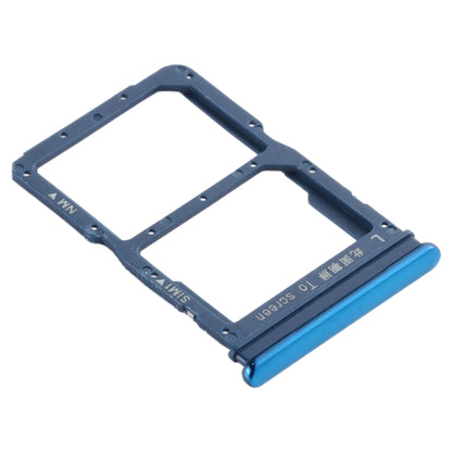 SIM & NM Card Tray for Huawei Honor 20 Lite - Replacement Part (Blue) - Professional Installation Recommended