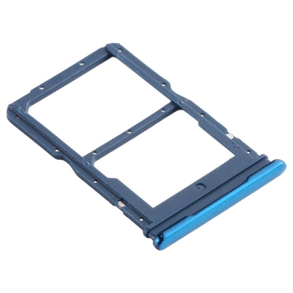 SIM & NM Card Tray for Huawei Honor 20 Lite - Replacement Part (Blue) - Professional Installation Recommended