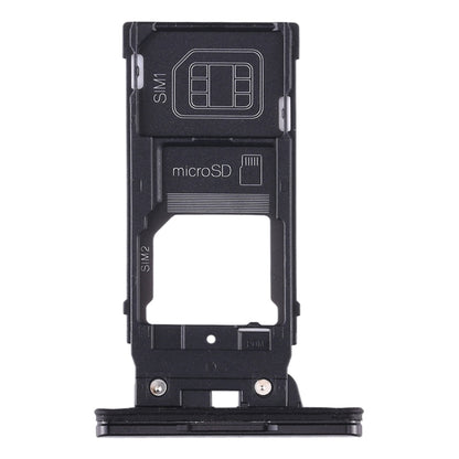 Sony Xperia XZ2 SIM Card Tray + Micro SD Card Tray Replacement (Black) - Fully Compatible, Professional Installation Recommended