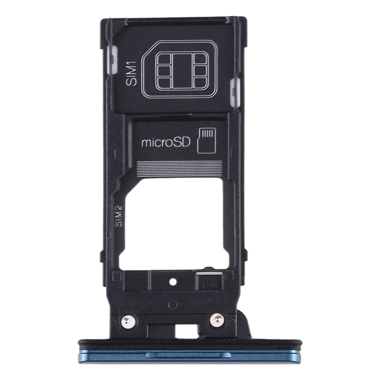 Sony Xperia XZ2 SIM Card Tray & Micro SD Card Tray Replacement (Green) - Compatible, High Quality