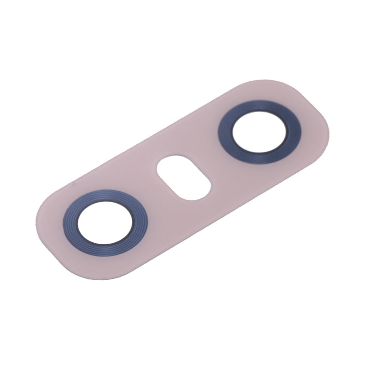 10 PCS LG G6 H870/H871/H872/LS993 Back Camera Lens with Adhesive (Glass, Pink) - Replacement Parts
