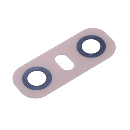 10 PCS LG G6 H870/H871/H872/LS993 Back Camera Lens with Adhesive (Glass, Pink) - Replacement Parts