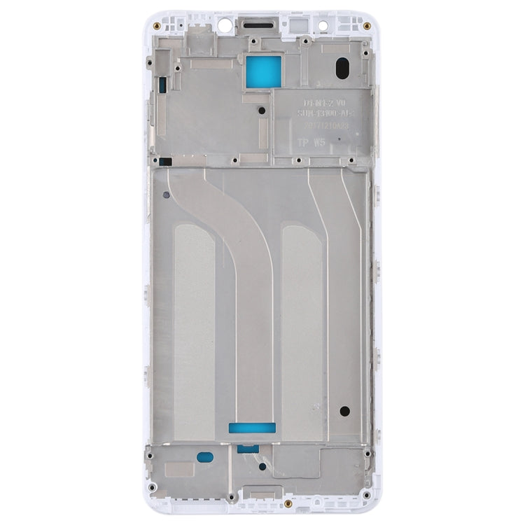 High-Quality Front Housing LCD Frame Bezel Plate for Xiaomi Redmi 5 - White Replacement Part