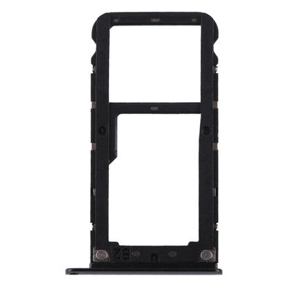 2-in-1 SIM & Micro SD Card Tray for Xiaomi Redmi Note 5 (Black) - Replacement Part, Quality Checked