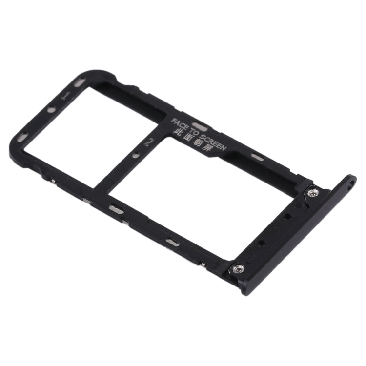 2-in-1 SIM & Micro SD Card Tray for Xiaomi Redmi Note 5 (Black) - Replacement Part, Quality Checked