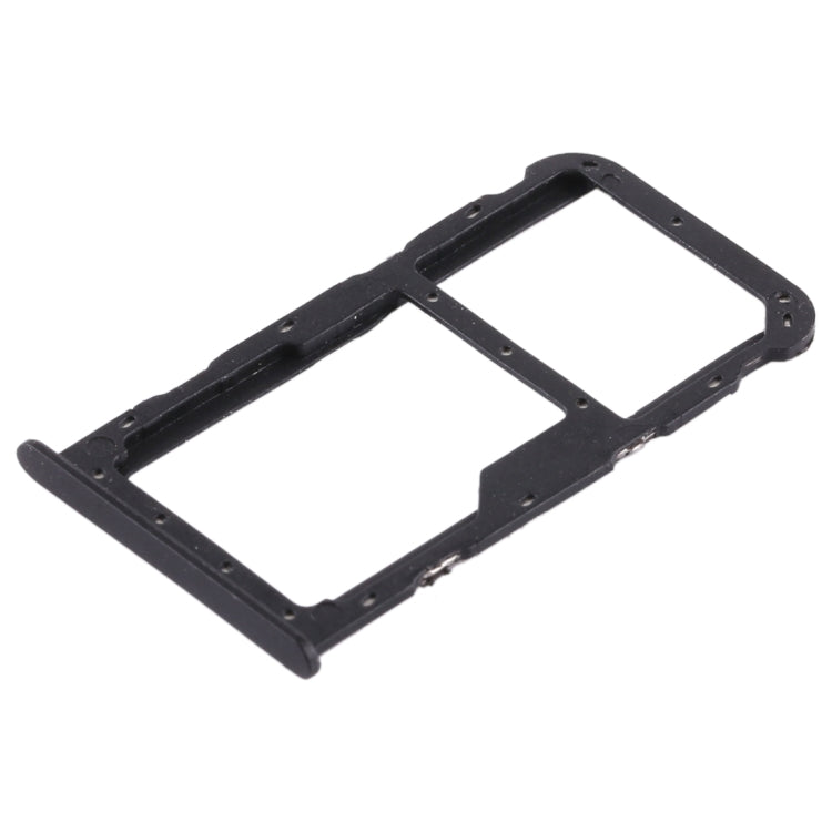 SIM Card Tray & Micro SD Card Tray for Huawei Honor Play 7X (Black) - Replacement Part, Professional Installation Recommended