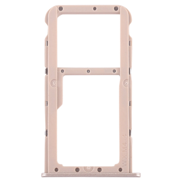 Gold SIM Card Tray + Micro SD Card Tray for Huawei Honor Play 7X - Replacement Part, Quality Checked