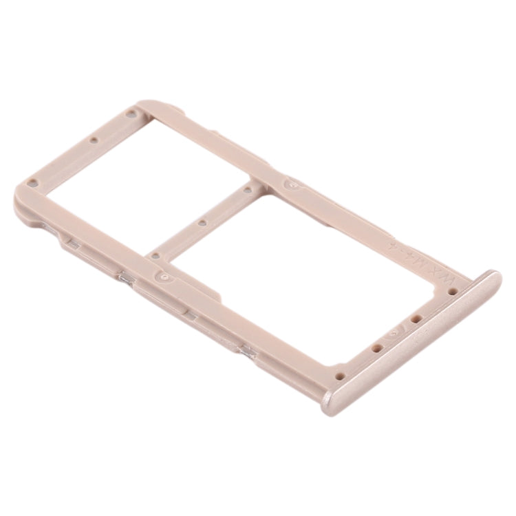 Gold SIM Card Tray + Micro SD Card Tray for Huawei Honor Play 7X - Replacement Part, Quality Checked