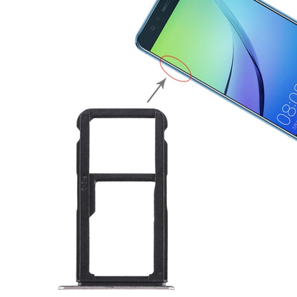 Gold SIM Card Tray / Micro SD Card Tray for Huawei Nova Lite - Replacement Part, Professional Installation Recommended