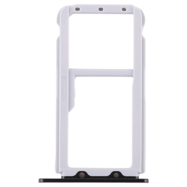 SIM Card Tray + Micro SD Card Tray for Huawei Honor V9 - Replacement Part (Black)