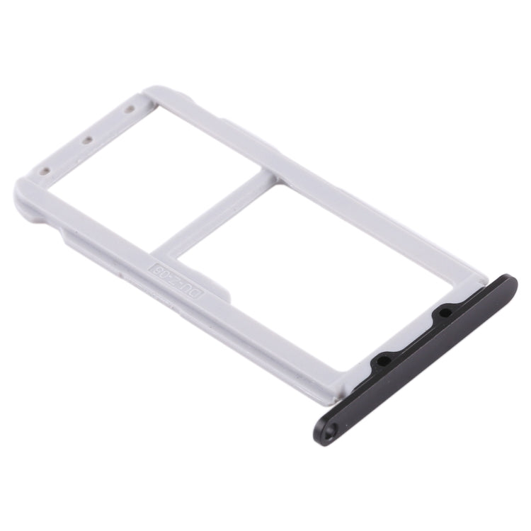 SIM Card Tray + Micro SD Card Tray for Huawei Honor V9 - Replacement Part (Black)
