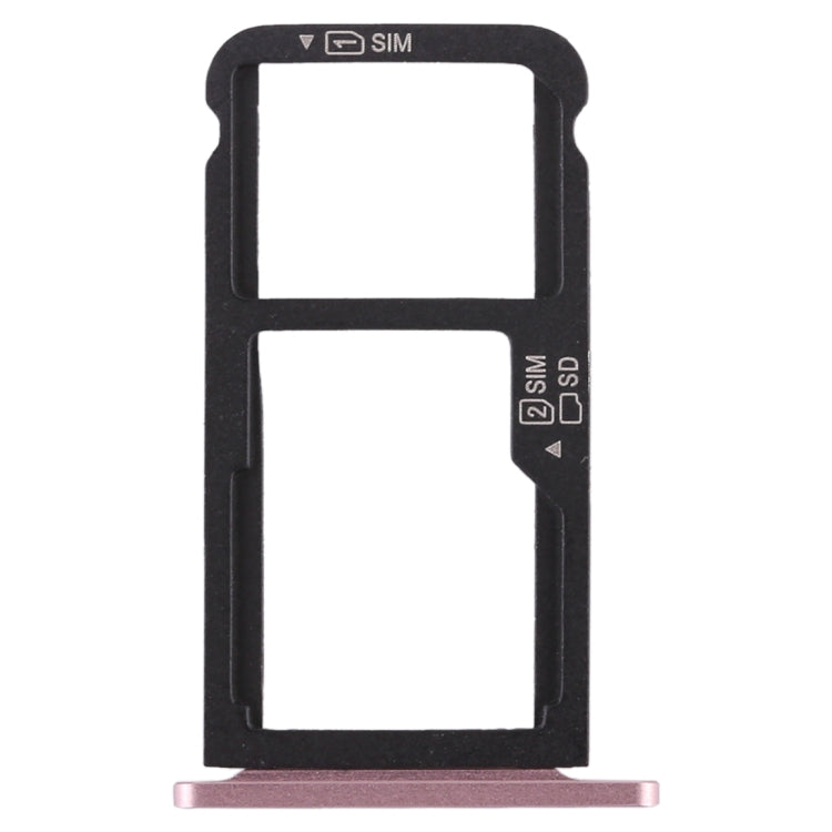 Huawei Enjoy 6s SIM Card Tray & Micro SD Card Tray Replacement - Pink, Checked & Ready for Installation