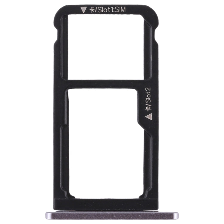 SIM Card Tray & Micro SD Card Tray for Huawei Enjoy 6s (Grey) - Replacement Part for Damaged Trays