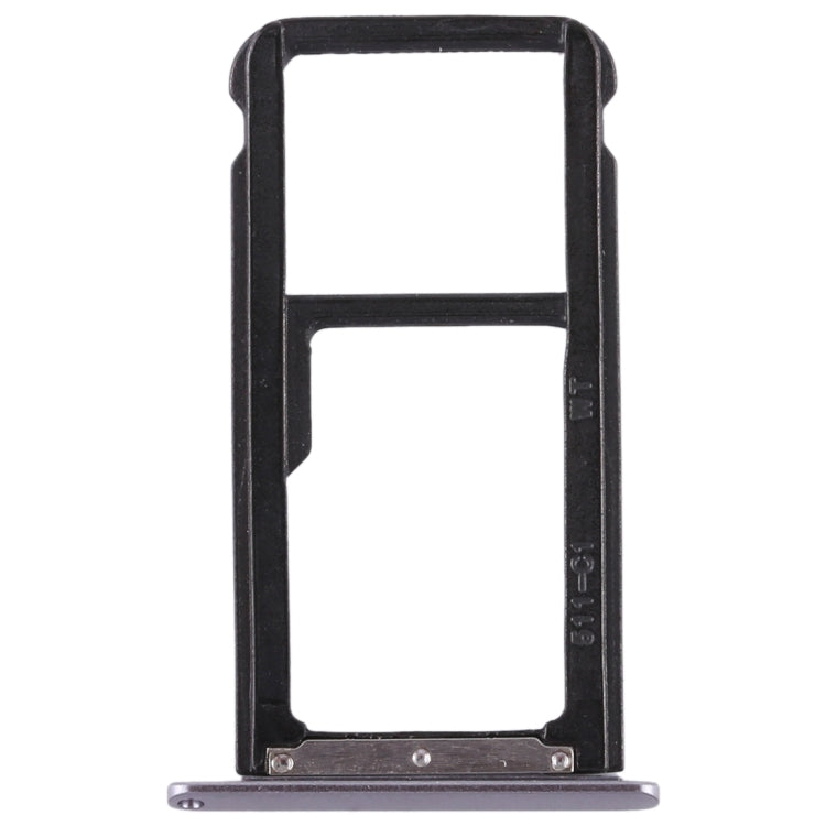 SIM Card Tray & Micro SD Card Tray for Huawei Enjoy 6s (Grey) - Replacement Part for Damaged Trays