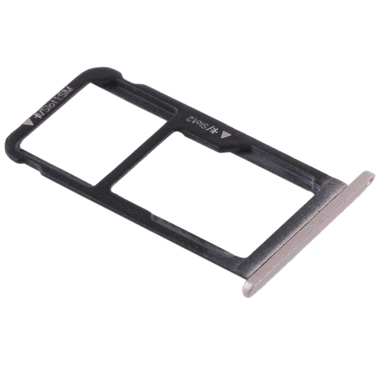 Gold SIM Card Tray + Micro SD Card Tray for Huawei Enjoy 6s - Replacement Part, Quality Checked