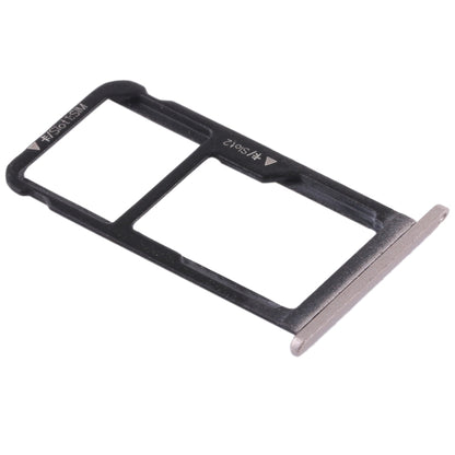 Gold SIM Card Tray + Micro SD Card Tray for Huawei Enjoy 6s - Replacement Part, Quality Checked