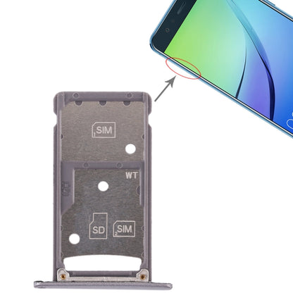 Replacement 2 SIM & Micro SD Card Tray for Huawei Enjoy 6 / AL00 (Grey) - Quality Checked