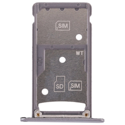 Replacement 2 SIM & Micro SD Card Tray for Huawei Enjoy 6 / AL00 (Grey) - Quality Checked