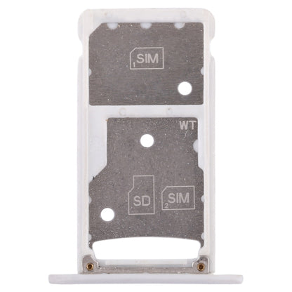 2-Pack SIM & Micro SD Card Tray for Huawei Enjoy 6 / AL00 (White) - Replacement Parts