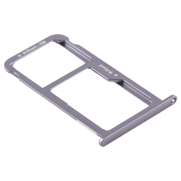 Grey SIM Card Tray & Micro SD Card Tray for Huawei G9 Plus - Replacement Part, Compatible & Checked