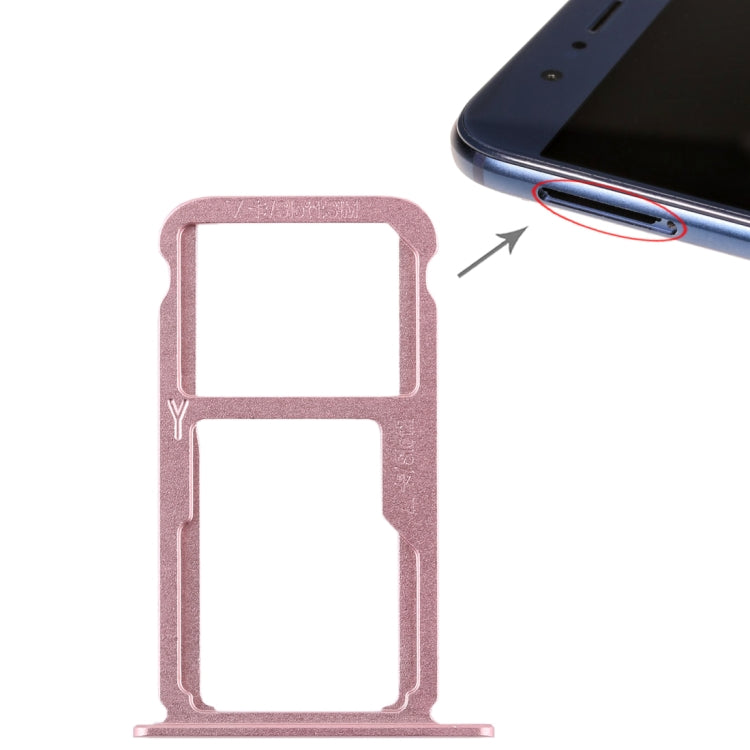 Huawei Honor 8 SIM Card Tray & Micro SD Card Tray Replacement (Pink) - Compatible & Quality Checked
