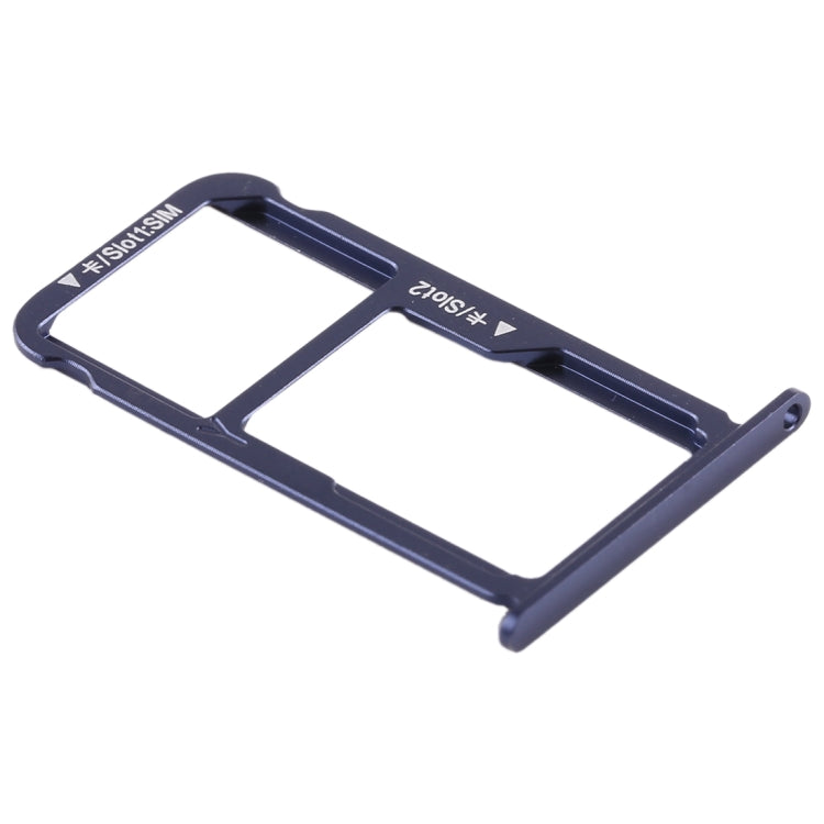SIM Card Tray & Micro SD Card Tray for Huawei Honor 8 - Replacement Part (Blue)