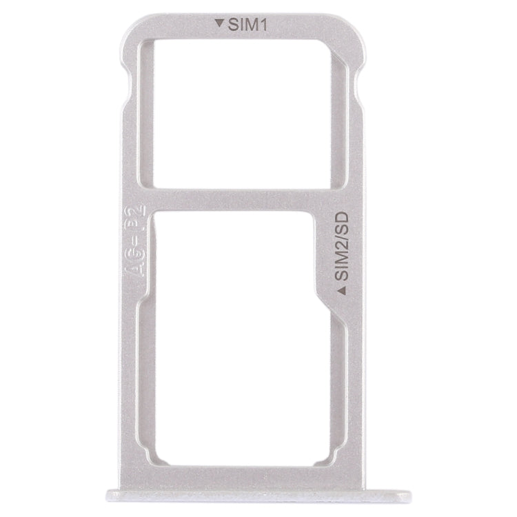 Huawei P9 Plus SIM Card Tray + Micro SD Card Tray (White) - Replacement Part for Broken Trays