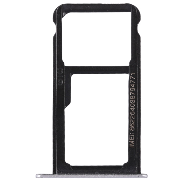 Huawei P9 Lite SIM Card Tray + Micro SD Card Tray Replacement (Silver) - Compatible & Tested