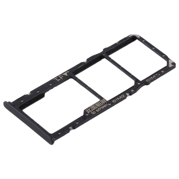 Replacement 2 SIM Card Tray & Micro SD Card Tray for Huawei Enjoy 8 Plus (Black) - Quality Checked