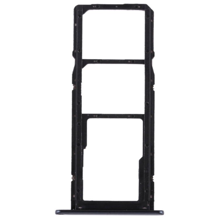 SIM Card Tray + Micro SD Card Tray for Huawei Honor 7A (Black) - Replacement Part for Damaged Trays