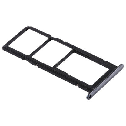 SIM Card Tray + Micro SD Card Tray for Huawei Honor 7A (Black) - Replacement Part for Damaged Trays
