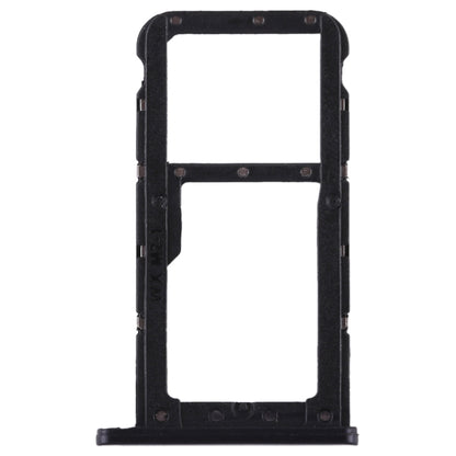 SIM Card Tray & Micro SD Card Tray for Huawei P20 Lite / Nova 3e (Black) - Replacement Part
